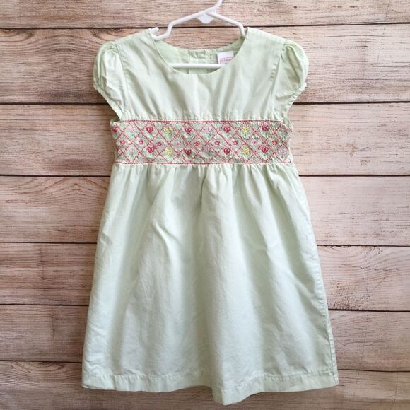 OLD NAVY SMOCKED DRESS IN MINT GREEN‎ - Picture 1 of 5